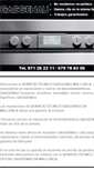 Mobile Screenshot of gaggenau.mallorcaserviciotecnico.es