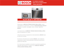 Tablet Screenshot of bosch.mallorcaserviciotecnico.es