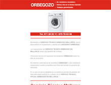 Tablet Screenshot of orbegozo.mallorcaserviciotecnico.es