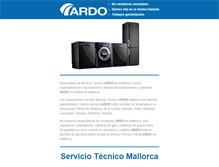 Tablet Screenshot of mallorcaserviciotecnico.es